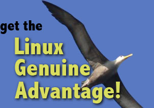 get the Linux Genuine Advantage! (with picture of soaring albatross)